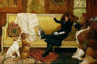 Teestunde, 1883